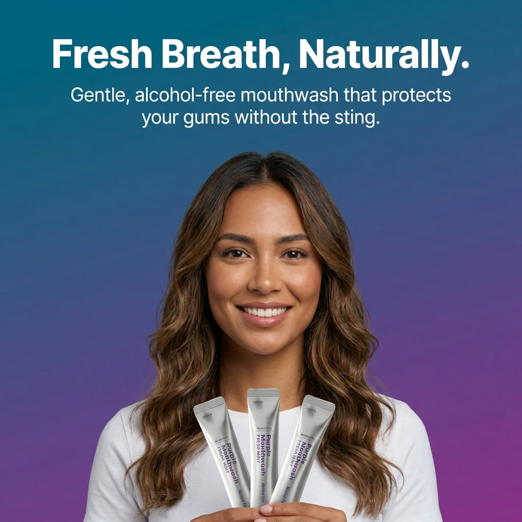Purple Mouthwash