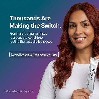 Purple Mouthwash