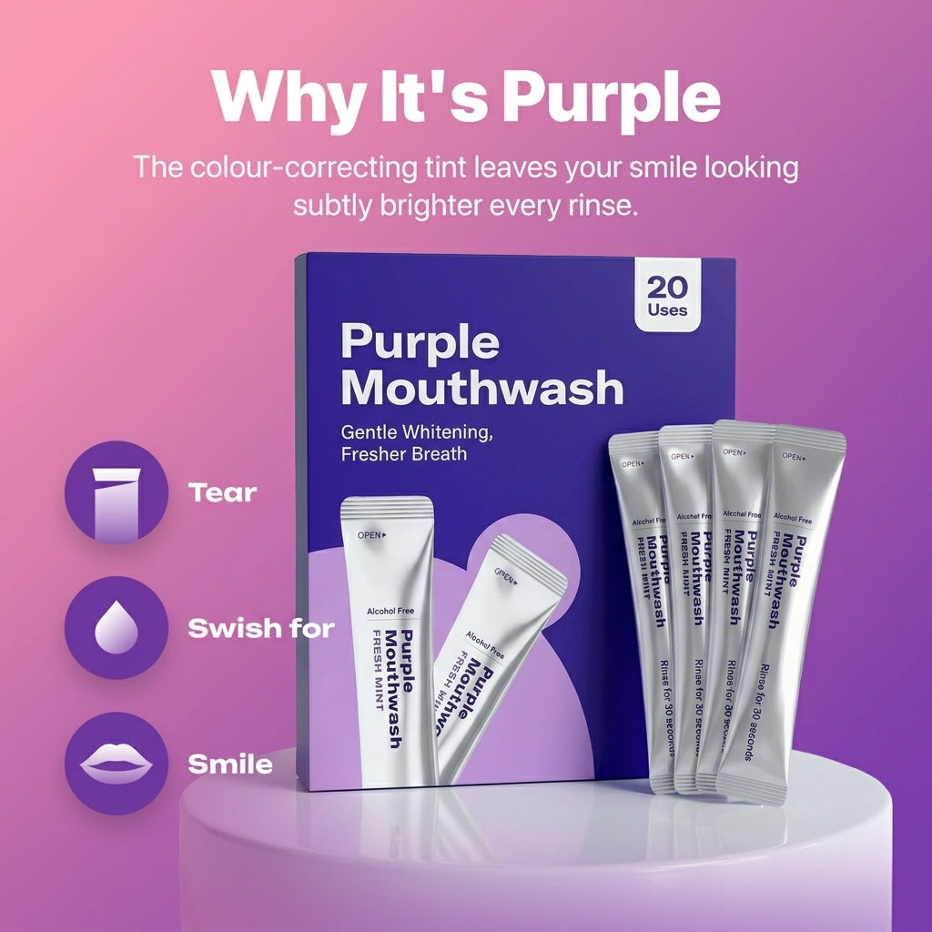 Purple Mouthwash
